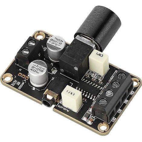 Pam8406 Digitale Leistungsverstärkerplatine Diy 5w + 5w Zweikanal-Stereo-Verstärkermodul (1/5)