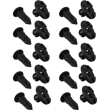 10 x Clips de fixation en plastique 8 mm pour Nissan (1/4)