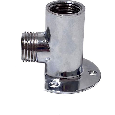 Verchromte Messing-Wandarmatur – 1 Stück – Modernes Design – Wandmontierte Duscharmatur – Badezimmer – Durchmesser 5 cm (1/4)