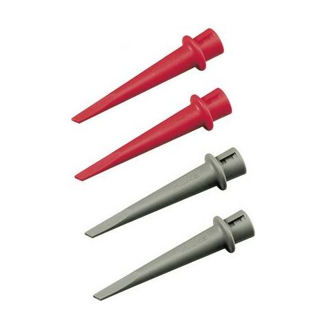 Fluke HC200 Jeu de pointes de touche connecteur rouge, gris Y458081 (1/2)