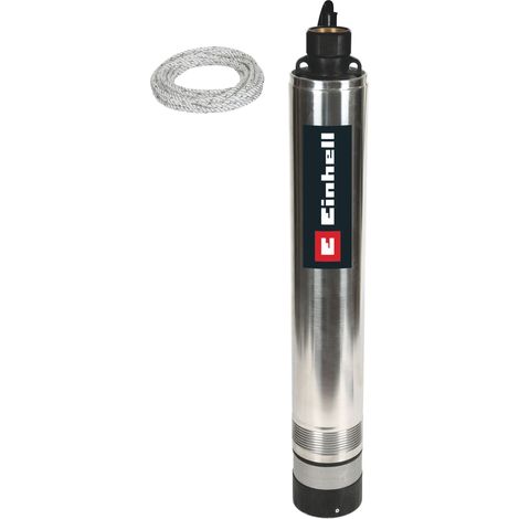 Einhell Tiefbrunnenpumpe GC-DW 1045 N (1000 Watt, bis zu 6500 L/h, max. Förderhöhe 45 m, Pumpendurchmesser 99 mm, 22 m Netzkabel) (1/5)