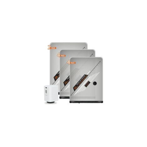 Vakuumbeutel mit kabelloser Vakuumpumpe, 10 Stück (4 x 40 x 54 cm, 4 x 47 x 64 cm, 2 x 54 x 74 cm), platzsparende Vakuumbeutel für Kleidung – ideal für Reisen und zum Organisieren Ihres Gepäcks (1/5)