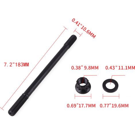 Zylinderkopfschraubensatz für Honda B18C1 Zylinderkopfbolzen ARP 208-4303 (1/4)