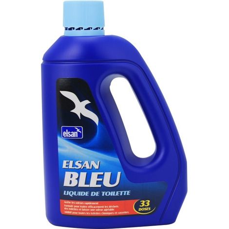 Liquide WC Chimique ELSAN Bleu - 2 l