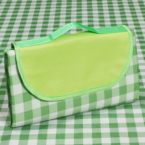 Couverture Pique Nique Pliable Nappe Tapis Plage Étanche et sans Sable Lavable en Machine pour Le Jardin C 150 x 200 150 x Vert (1/4)