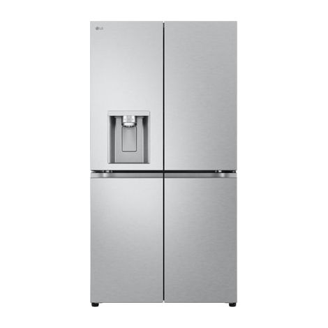LG – Réfrigérateur américain 4 portes 637L – No-Frost – Technologie Door Cooling+ – Distributeur d'eau et glaçons – Classe E – 91,4 x 179,2 x 72,9 cm (1/5)