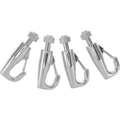 4 crochets muraux - inox - pour cadres - à visser, rangement (1/5)