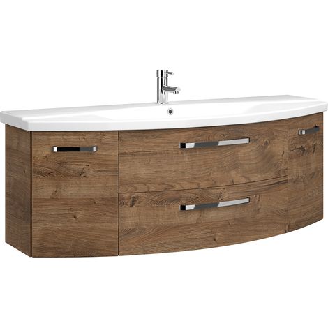 Waschtisch 144cm breit in Eiche Ribbeck, SINTRA-66 (1/5)