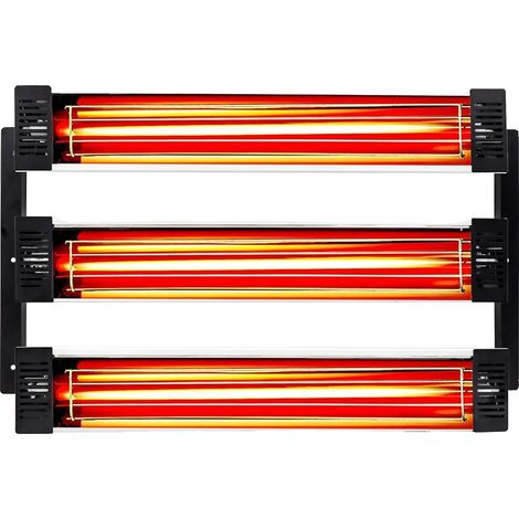 Lampe de durcissement de peinture infrarouge, onde courte, haute efficacité, DT-KF3000W, 220V UE (1/2)