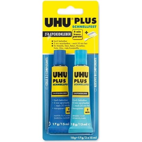 Colle époxy UHU UHU Plus 5 min.
