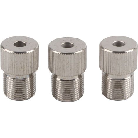 Manchon Adaptateur Universel de Mandrin de Perçage de 5 Mm pour Perforateur, Accessoire D'outil de Travail du Bois en Acier à Haute Teneur en Carbone, Robuste et Robuste, adapté (1/5)