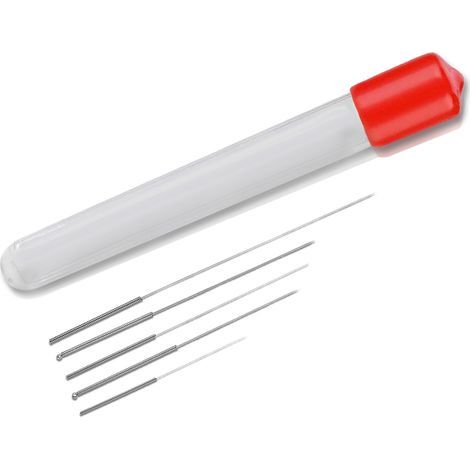 Kit de 5 aiguilles de nettoyage pour buses d'imprimante 3D (0.2mm à 0.6mm)