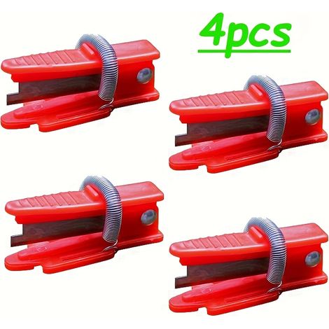 Ensemble de 4 ciseaux de jardinage pour pouce et doigts – Outils de taille pour légumes, herbes aromatiques et bonsaïs (1/5)