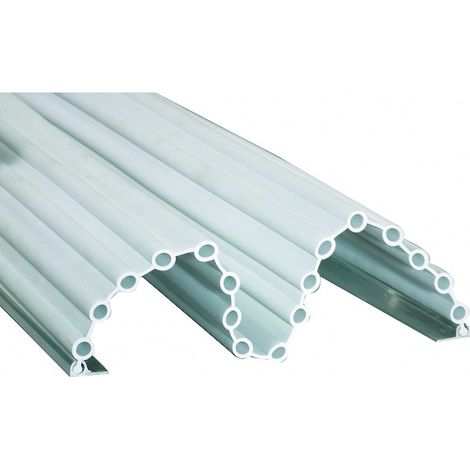 Kit anti-pince doigts Garomin n°2 – Longueur 1400 mm – Pour portes en bois, aluminium, PVC – Norme NF EN 12149 – Couleur blanc – Wattelez