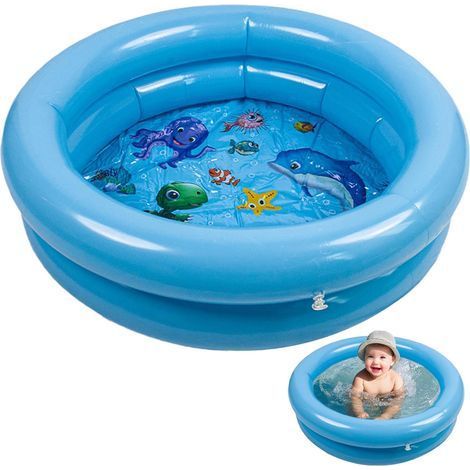 Piscina gonfiabile per bambini, piscina rotonda, gonfiabile, per neonati, 70 cm (1/5)