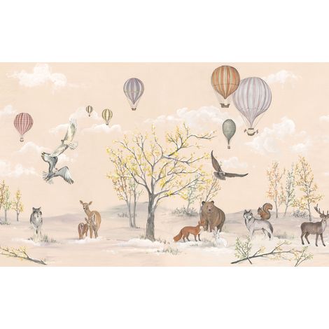 Poster XXL expédition en forêt l450 x h280 cm (1/5)