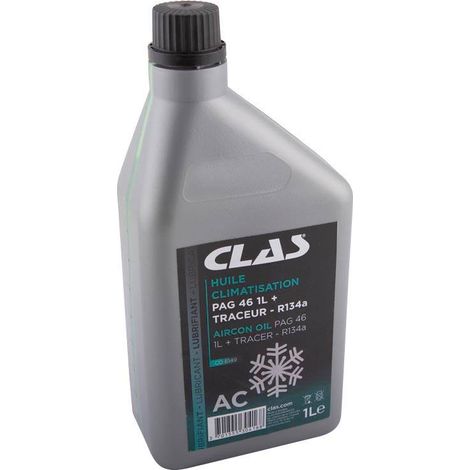Huile climatisation pag 46 1l + traceur - r134aHuile climatisation pag 46 1l + traceur - r134a - CO 6149 - CLAS Equipements