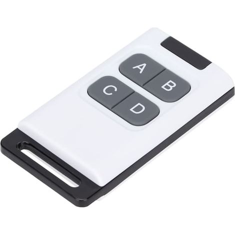 Télécommande sans fil 433 MHz, relais 4 canaux pour portes de garage et systèmes de sécurité résidentiels (1/5)