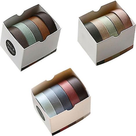15 pièces de ruban adhésif décoratif Washi (1/3)