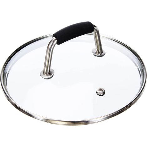 Couvercle en Verre, Verre, Transparent, 16 cm (1/4)