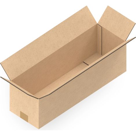 50 Stück Versandkartons 1186 x 386 x 372 mm Kartons 2-wellig BC-Welle (1/5)