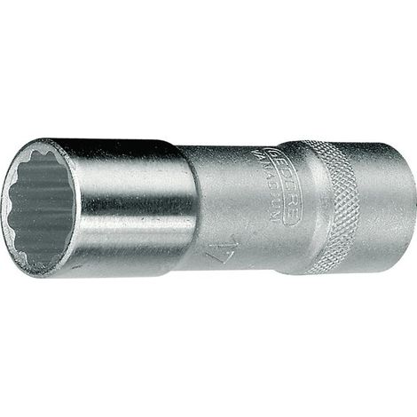 Gedore vaso de llave D 19 L 1/2″ 12 caras SW 34 mm - 6147500