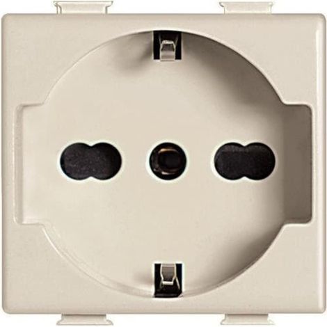 Bticino matix presa unel standard tedesco 16a avorio a5440/16 (1/2)