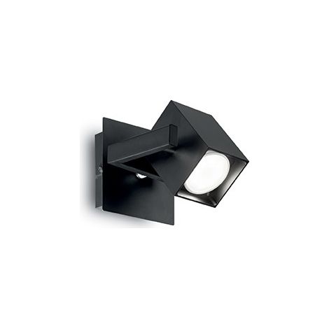Ideal Lux Mouse - 1 Licht Wand Licht Schwarz