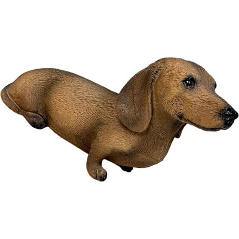 Kleines Modell Hundefigur aus Kunstharz Realistische