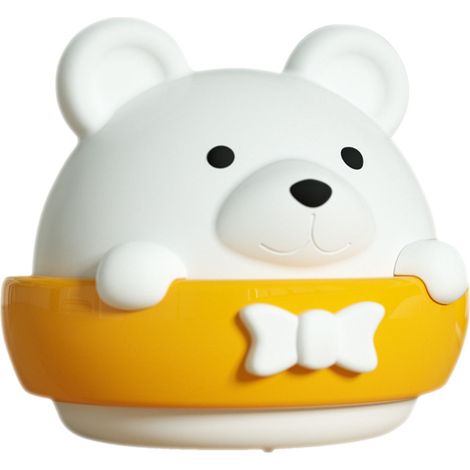 Ortviai Applique murale LED en forme d'ours avec télécommande, lumière douce et 10 niveaux de luminosité (1/5)
