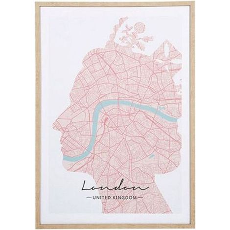 Tableau toile imprimée 50x70 cm London (1/3)
