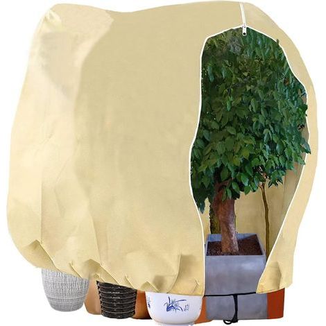 Winter Plant Cover, 180x120cm Non-Woven Protection, Frost and Wind Resistant, for Garden and Shrubs (1/5)