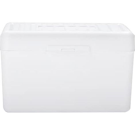 Boîte À Fiches - 14,5 x 8,5 x 9 cm - Couvercle Rabattable Et Empilable - Pour Cartes Et Documents - 1 Pièce (1/5)