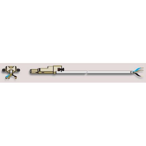 Câble VVF blanc 2.5 m moteur filaire SOMFY (1/2)
