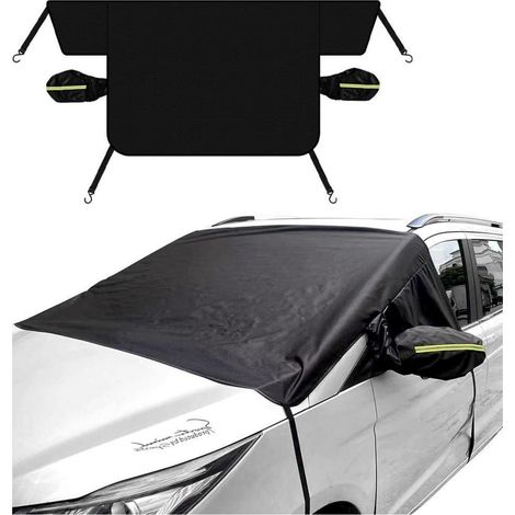 Auto Windschutzscheibenabdeckung, Frost- & Sonnenschutz, faltbar, wetterfest (1/5)