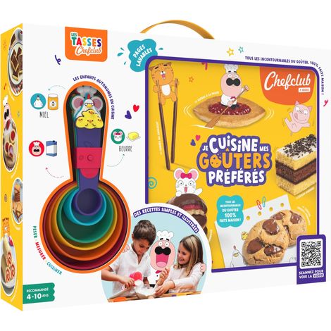 Coffret : Je cuisine mes goûters préférés - Dès 4 ans (1/5)