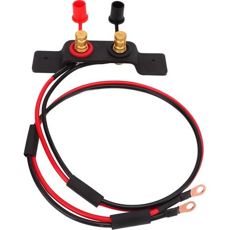 Kit de déportation du bornier de batterie, câble de 1,2 mètre, adapté au remplacement des bornes de démarrage de charge CAN-Am. (1/5)
