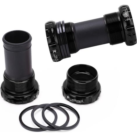 Boîtier de pédalier léger, remplaçable et pratique pour vélo pliant (noir) (1/5)