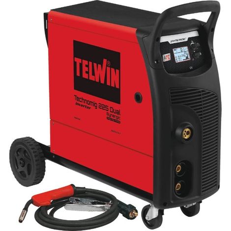 Telwin – Poste à souder inverter MIG-MAG 230V – 180A max – Réglage synergiques – Soudage acier, inox, aluminium – Technologie ATC pour fines épaisseurs (1/5)
