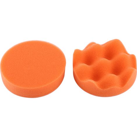 Set mit 5 Polierscheiben (4 Zoll) mit M10-Adapter für Autopoliermaschinen, Polierpad-Set (1/5)