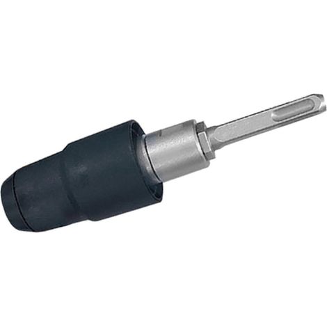 Adaptateur en acier allié de 8 1/4 pouces pour perforateurs SDS Plus et SDS Max, finition noire, adaptateur SDS Plus vers SDS Max. (1/5)