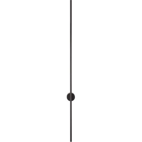 [NEUWERTIG] B-Ware Nova Luce Wandleuchte Wandlampe Led Aden Schwarz Warmweiß Wohnzimmer 120 Cm 20 W (1/2)