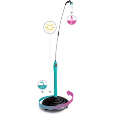 Doccia solare sunny style blue gf h.cm 200 G.f.
