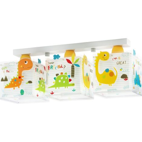 Lampadario a 3 Luci Dinosauri (1/3)