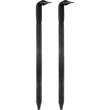 2Pcs Tournevis Offset SL6 À Plat À Tête Droite Outil Manuel Noir (1/5)