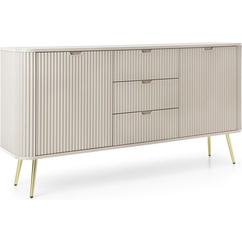 Cassettiera Cashmere, Piedi: Oro, 168 x 87 x 39 cm (1/3)