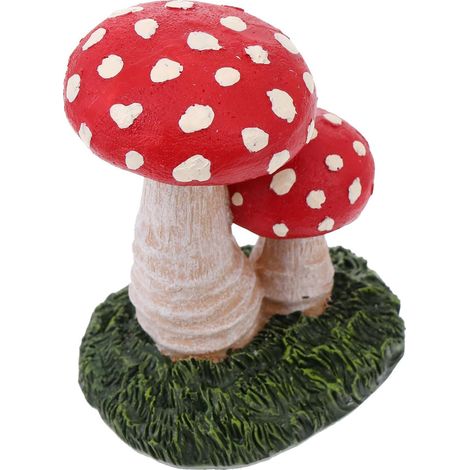 en r sine imitant un faux champignon petit ornement d (1/5)