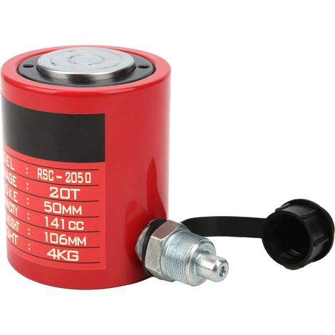 Vérin hydraulique séparé rouge ultra-mince Accessoires industriels RSC2050 20T 50 mm (1/5)