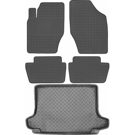 Juego de alfombrillas de goma para Peugeot 308 SW (2008-2013) + alfombrilla para el maletero. (1/5)