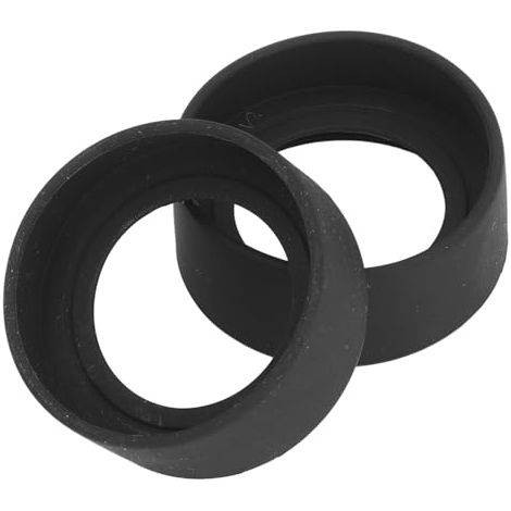 2 Pcs Protège-yeux Caoutchouc pour Oculaires Binoculaires Microscope Stéréo Tasses 40-42mm Accessoire Confortable pour Laboratoire École (1/5)